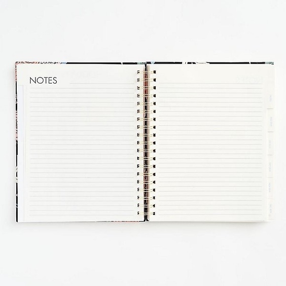 PaperSource 2020 Large Floral Planner FabFitFun - Picture 3 of 4